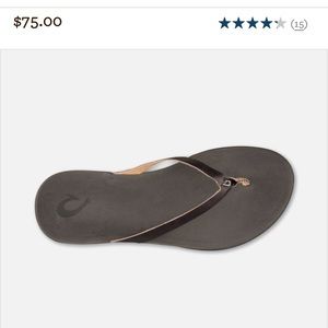 Olukai Ho’Opio Black Sandal